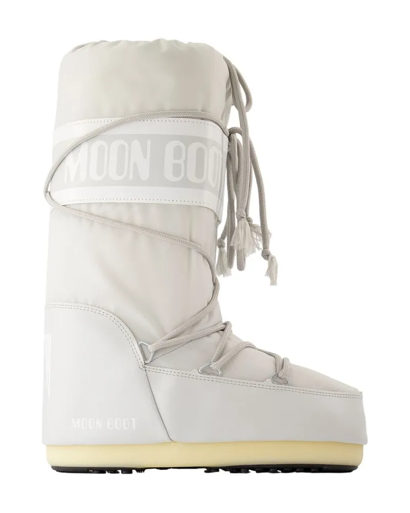 Moon Boot Icon Boots Mond Boot Synthetic Grey Grey