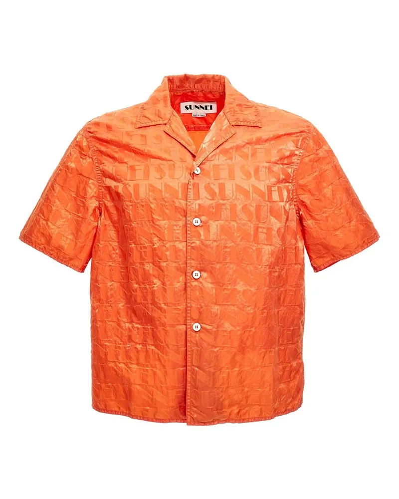 SUNNEI Logo -Hemd Orange
