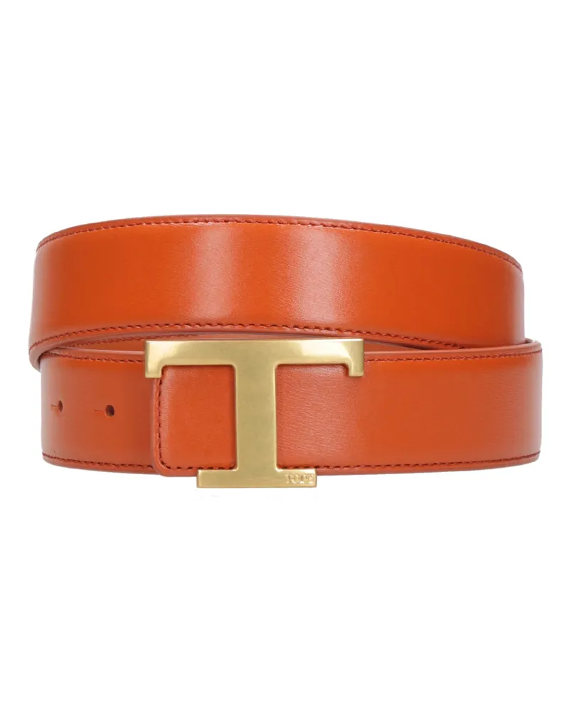 TOD'S Tod 's Gürtel orange Orange