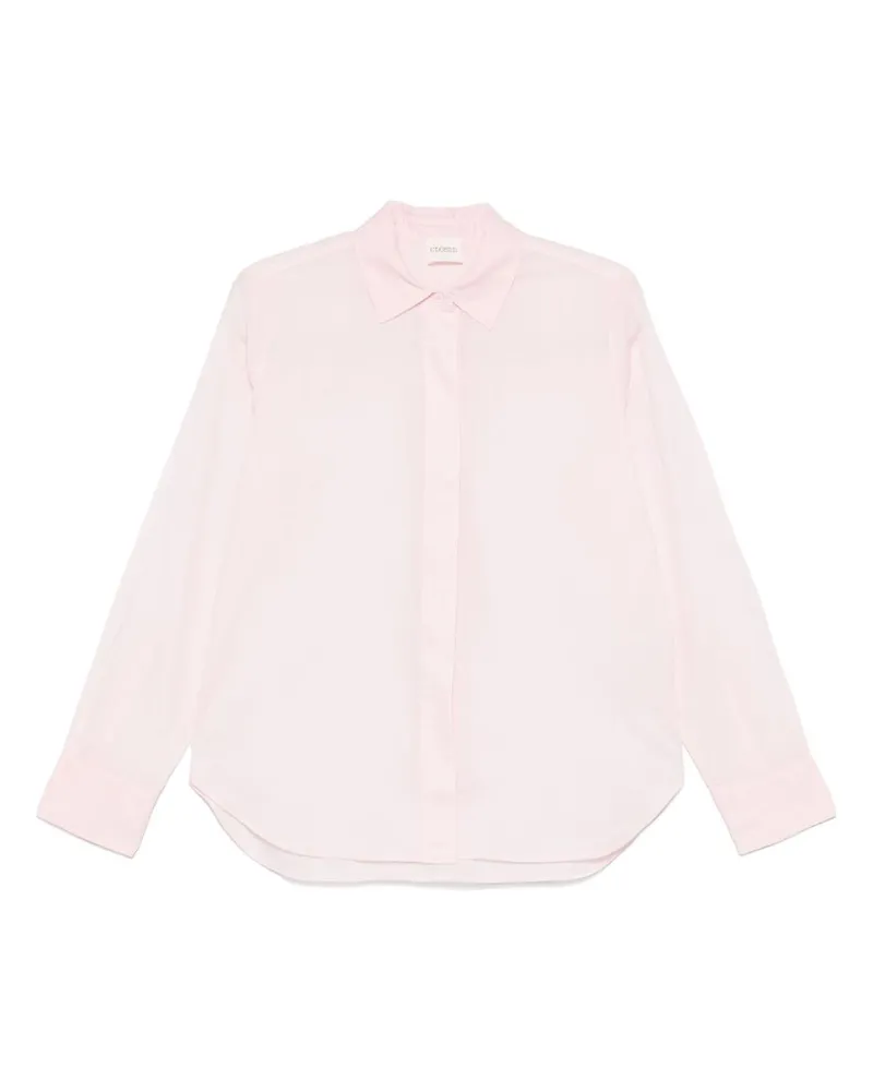 Closed Geschlossenes Baumwoll -Klassiker -Shirt Pink