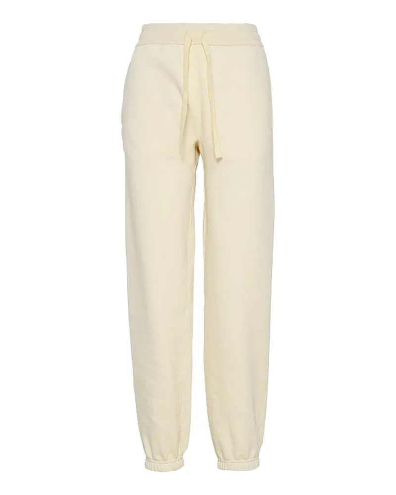 Jil Sander Cotton Jogger Hosen Ivory