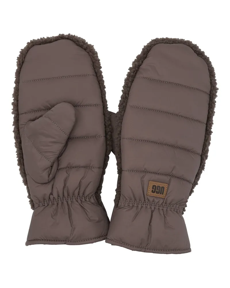 UGG Ug Gfluff Handschuhe Brown