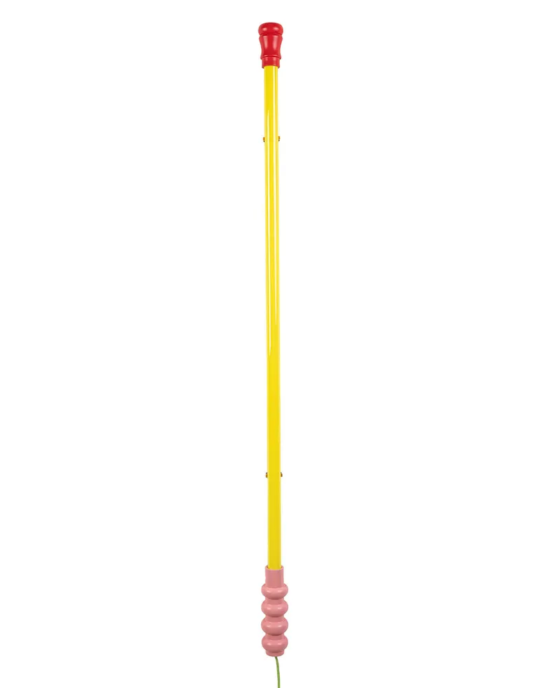Seletti Wandleuchte mit Stromkabel Linea - Blau - Plastik - Designer BBMDS 