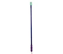 Wandleuchte mit Stromkabel Linea - Blau - Plastik - Designer BBMDS