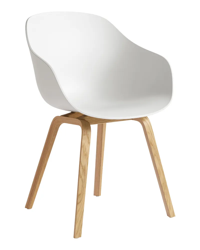 Hay Sessel About a chair - Beige - Recyceltes Polypropylen - Designer Hee Welling 