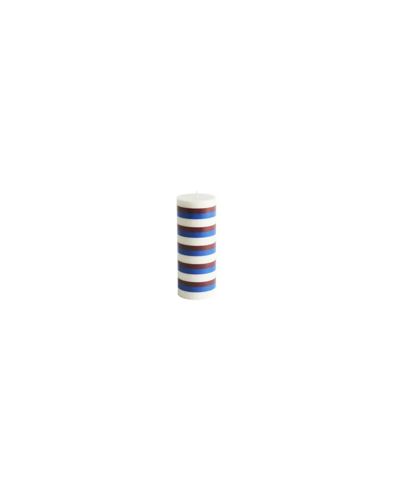 Hay Blockkerze Column - Bunt - Stearin 