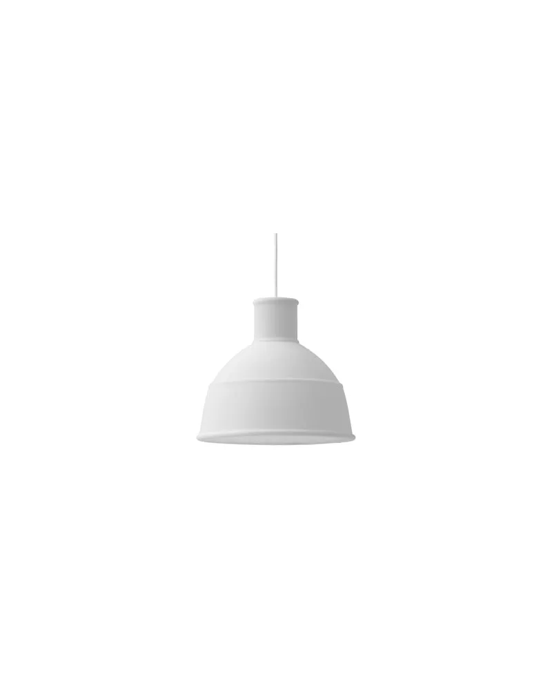 Muuto Pendelleuchte Unfold - Weiß - Silikon - Designer Form Us With Love 