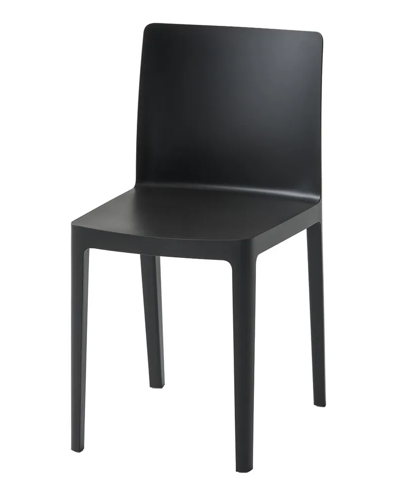 Hay Stuhl Elementaire - Grau - Glasfaser - Designer Ronan & Erwan Bouroullec 