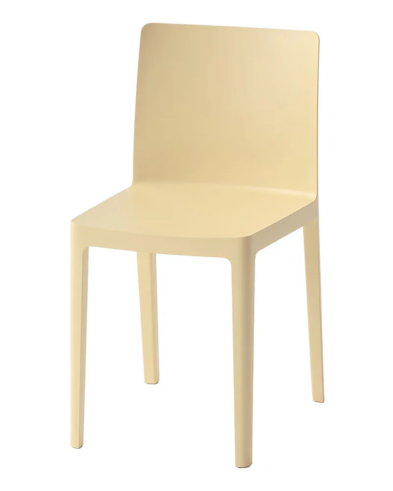 Hay Stuhl Elementaire - Grau - Glasfaser - Designer Ronan & Erwan Bouroullec 