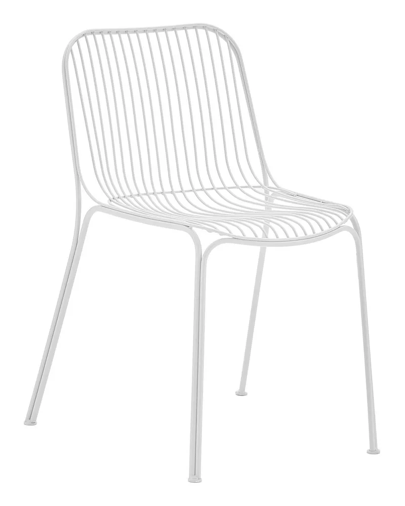 Kartell Stuhl HiRay - Grün - Verzinkter lackierter Stahl - Designer Ludovica & Roberto Palomba 