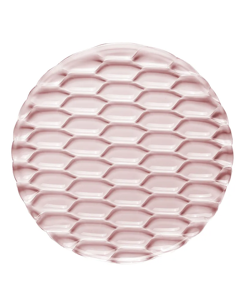 Kartell Servierplatte Jellies Family - Rosa - Thermoplastisches Polykarbonat - Designer Patricia Urquiola 