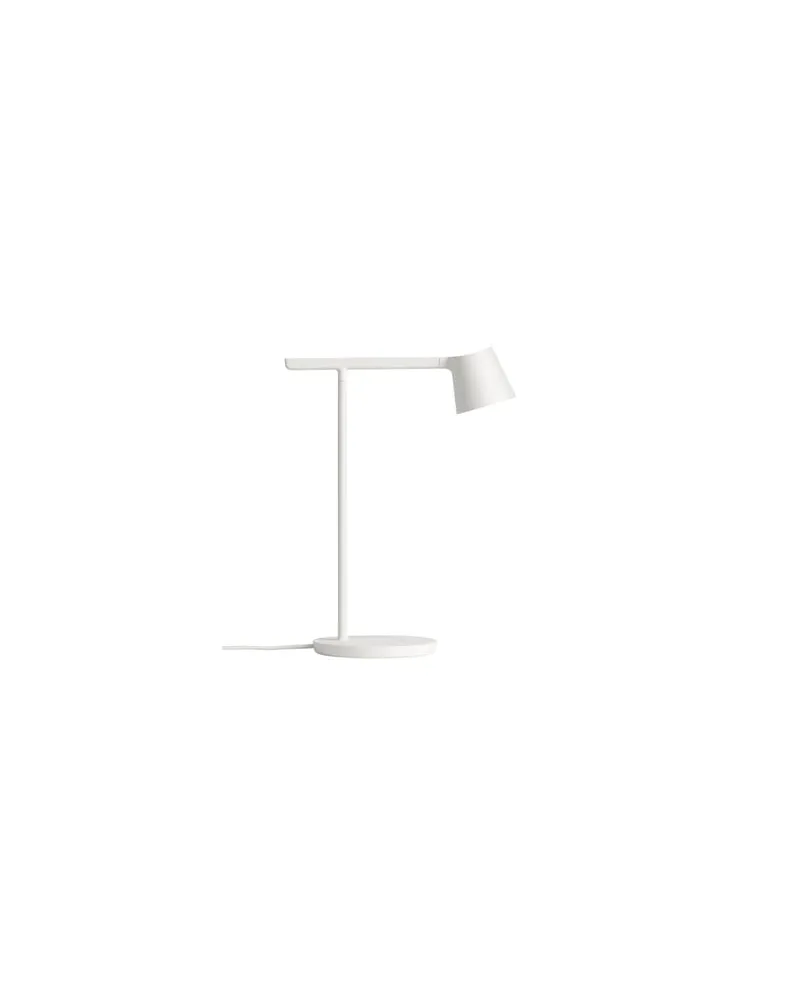 Muuto Tischleuchte Tip - Weiß - Aluminium - Designer Jens Fager 