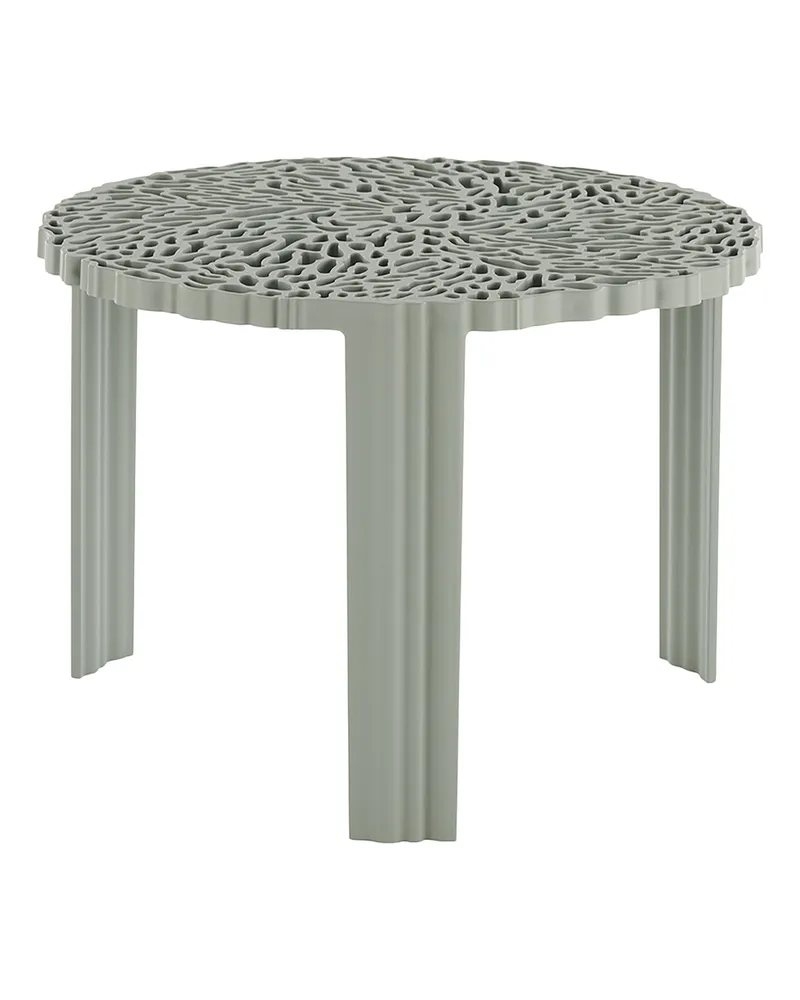 Kartell Couchtisch T-Table - Grün - Soft-Touch-PMMA - Designer Patricia Urquiola 