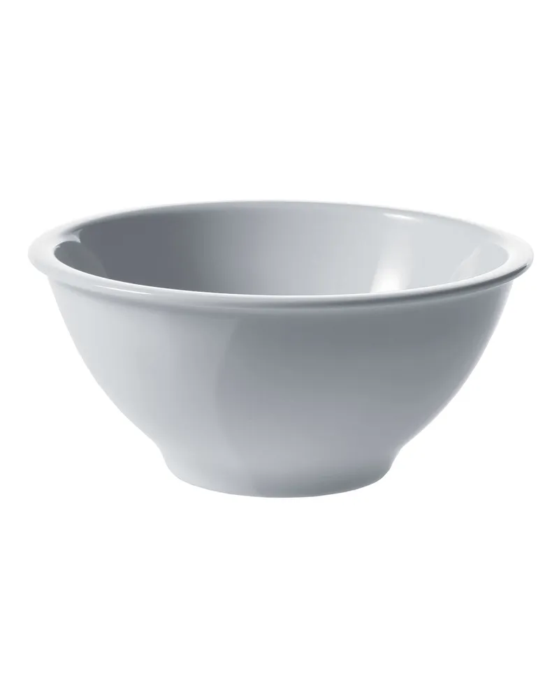 Alessi Schale Platebowlcup - Weiß - Porzellan - Designer Jasper Morrison 