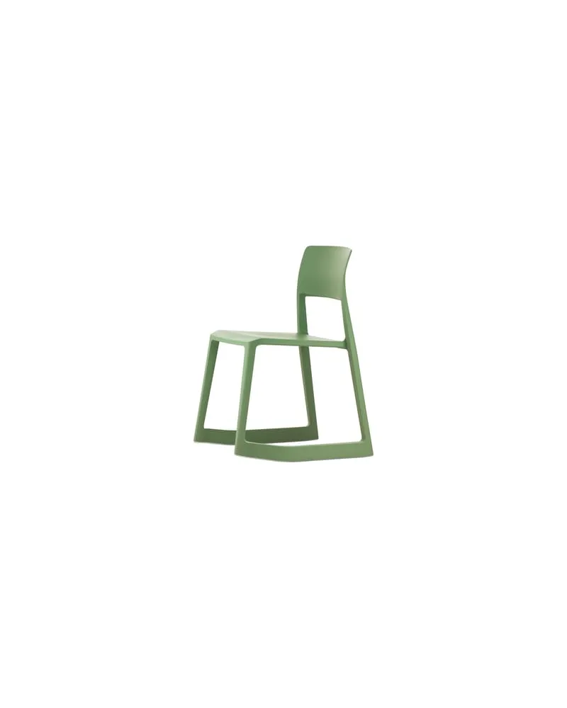 Vitra Stapelbarer Stuhl Tip Ton - Grün - Recyceltes Polypropylen - Designer Jay Osgerby 
