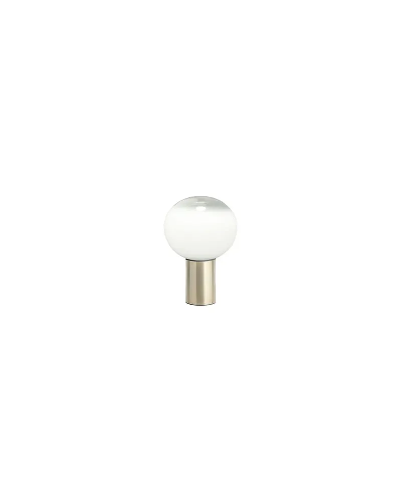 Artemide Tischleuchte Laguna - Metall - geblasenes Glas - Designer Matteo Thun 