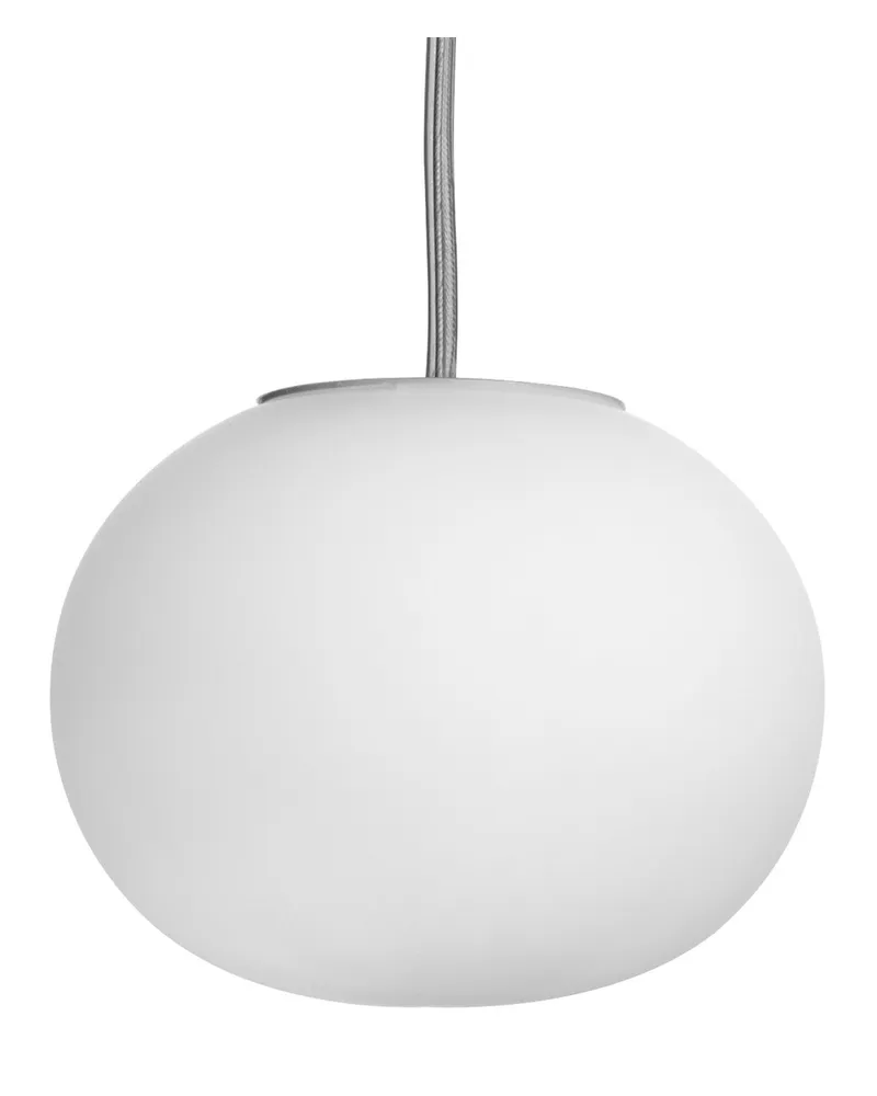 Flos Pendelleuchte Glo-Ball - Weiß - Glas - Designer Jasper Morrison 