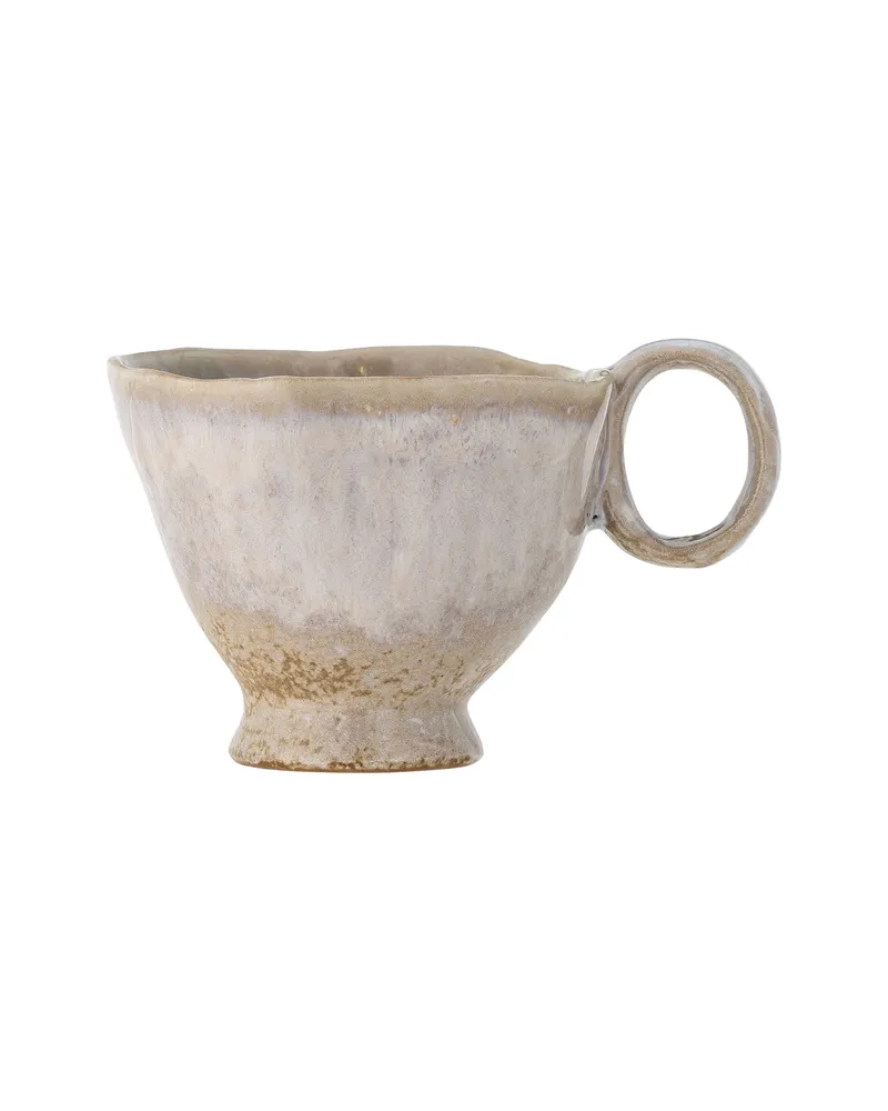 Bloomingville Becher Imogen - Grau - emaillierter Sandstein 