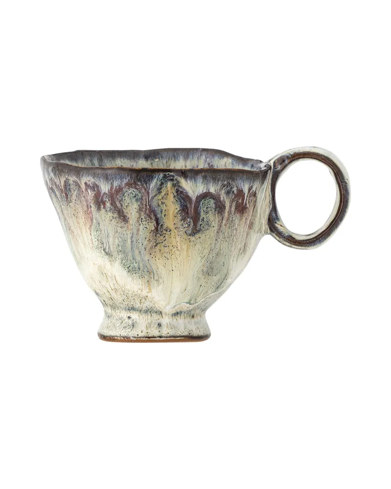 Bloomingville Becher Imogen - Grau - emaillierter Sandstein 