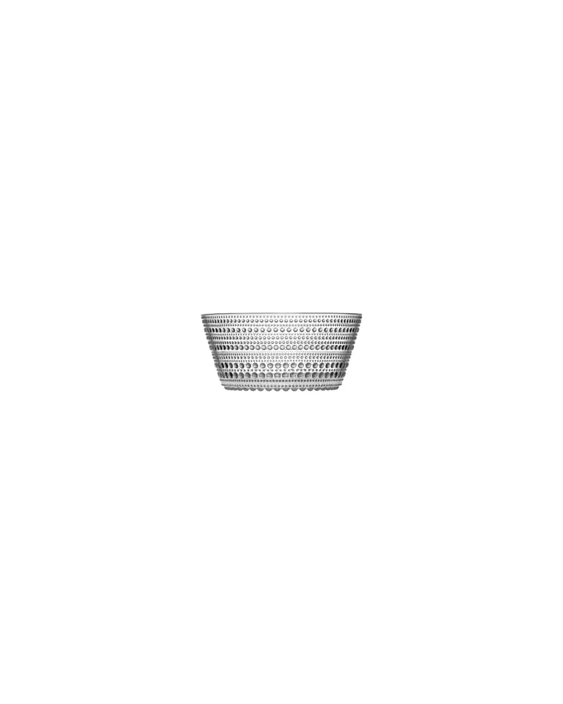 iittala Schale Kastehelmi - Transparent - Pressglas - Designer Oiva Toikka 