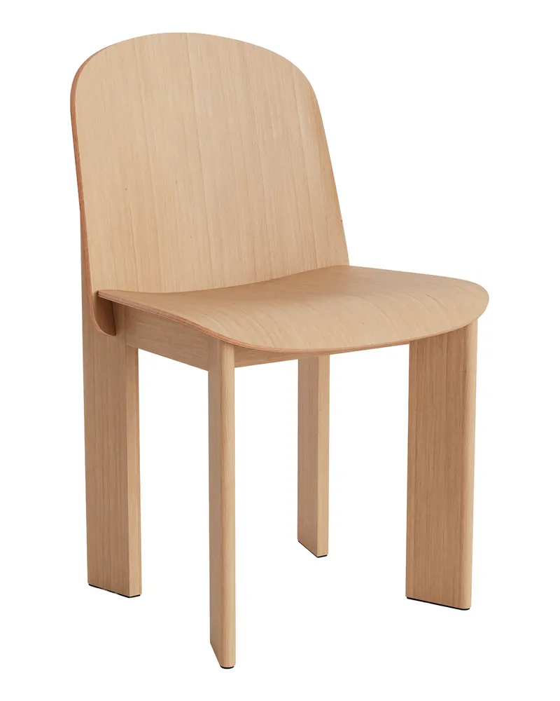 Hay Stuhl Chisel - Schwarz - Lackiertes Eichenfurnier - Designer Andreas Bergsaker 