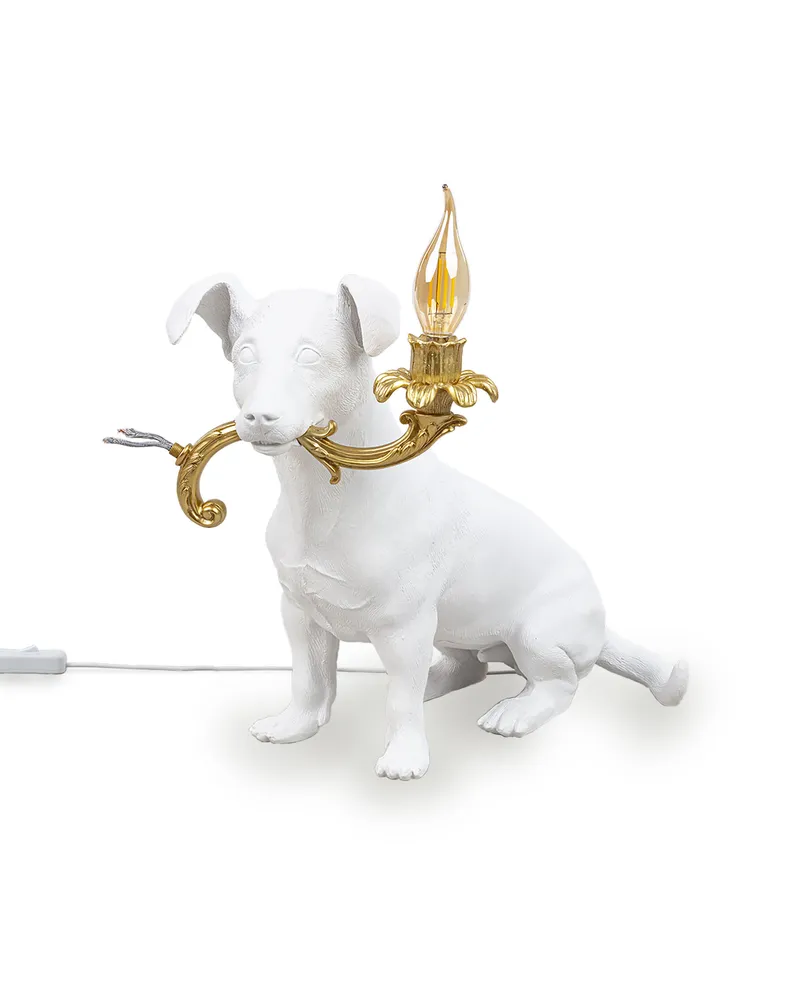Seletti Tischleuchte Rio - Gold - Harz - Designer Marcantonio 