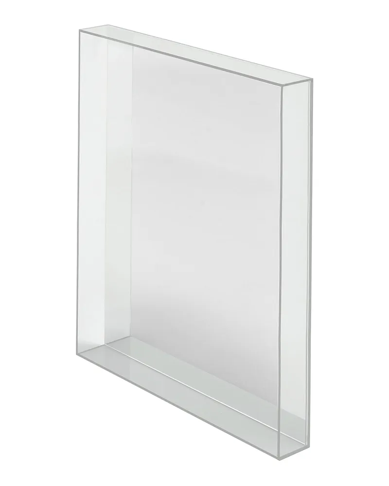 Kartell Wandspiegel Only me - Transparent - Spiegel-Finish - Designer Philippe Starck 