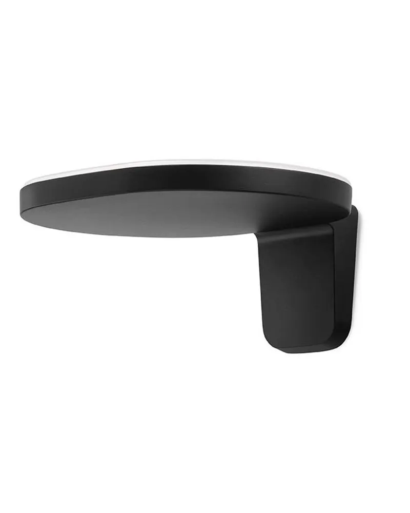 Flos Wandleuchte Oplight - Schwarz - Aluminium - Designer Jasper Morrison 