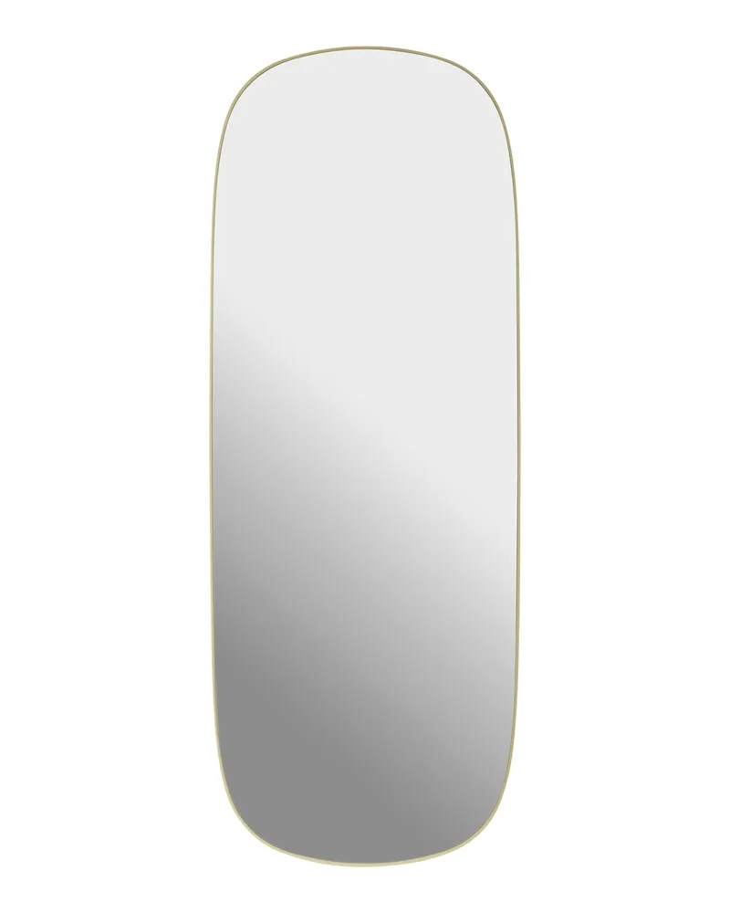Muuto Wandspiegel Framed - Gelb - thermolackierter Stahl - Designer Anderssen & Voll 