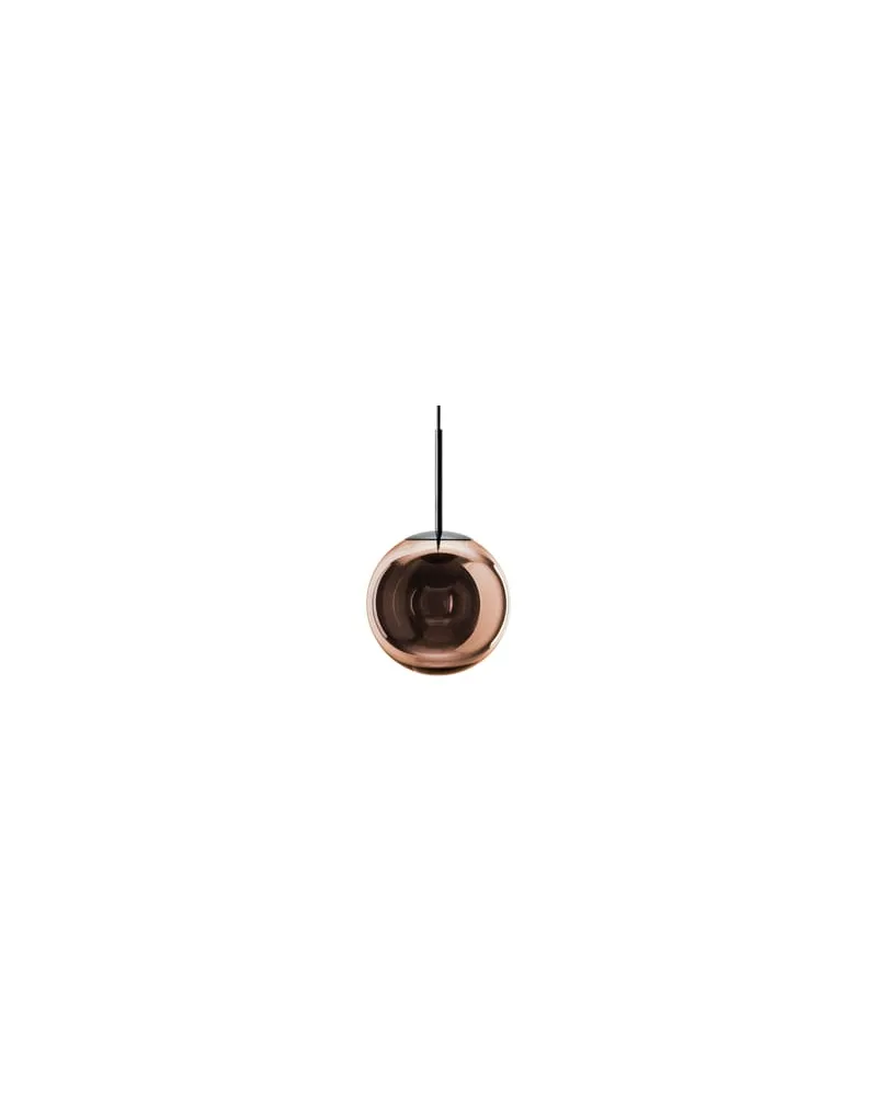 Tom Dixon Pendelleuchte Globe - Kupfer - Polykarbonat - Designer Tom Dixon 