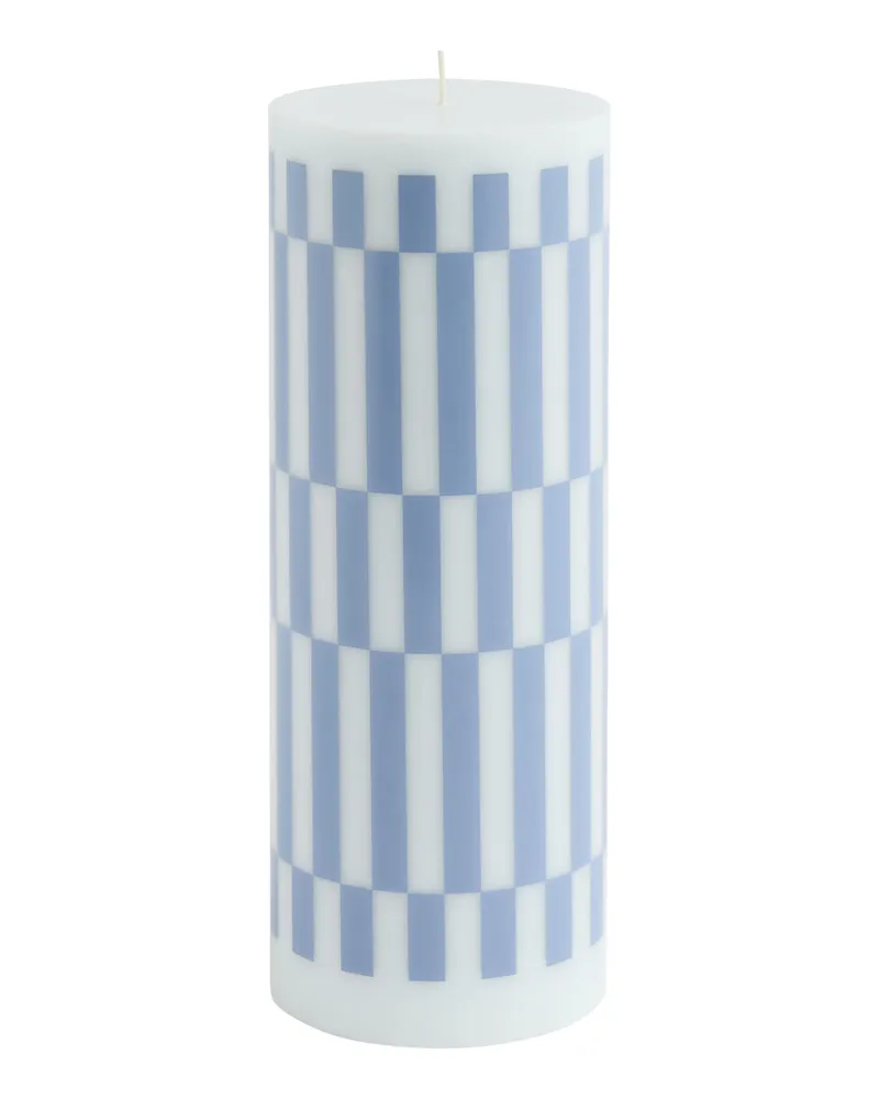 Hay Blockkerze Column - Bunt - Stearin 