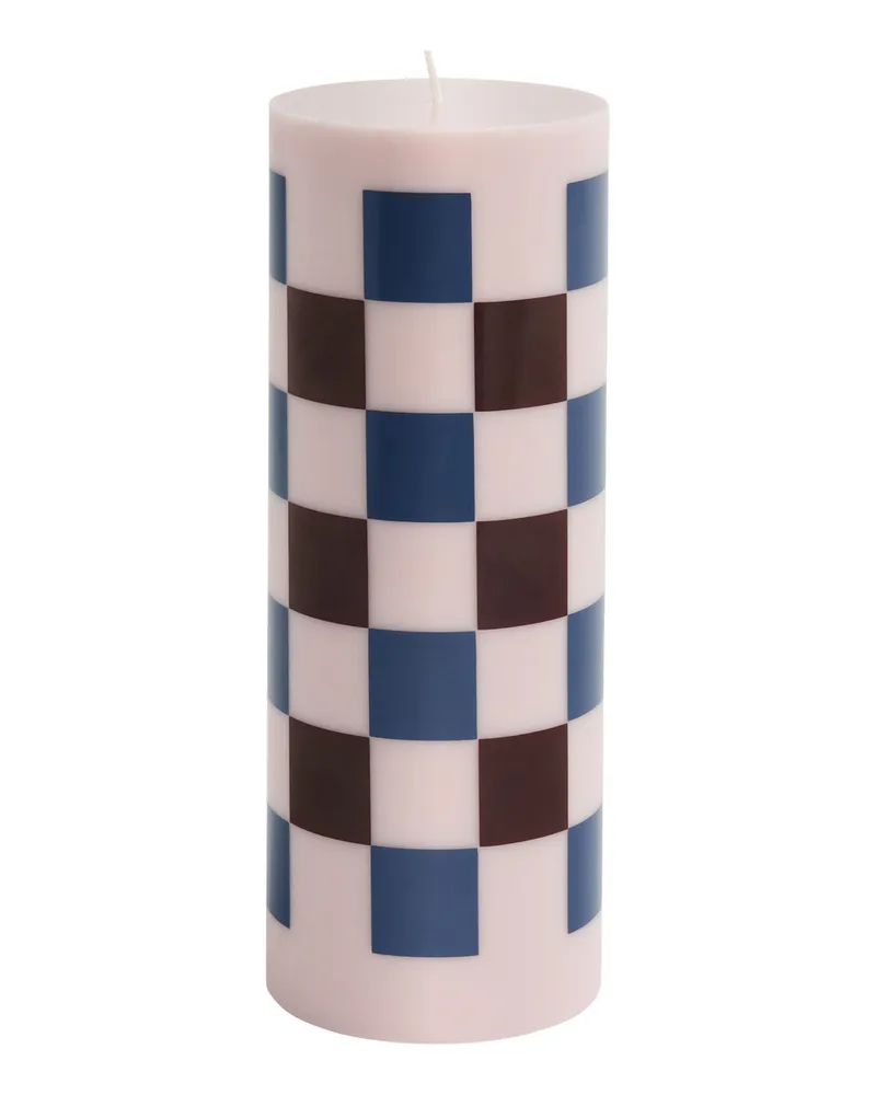 Hay Blockkerze Column - Bunt - Stearin 