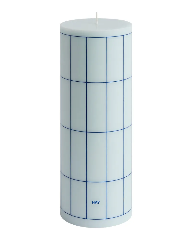 Hay Blockkerze Column - Bunt - Stearin 
