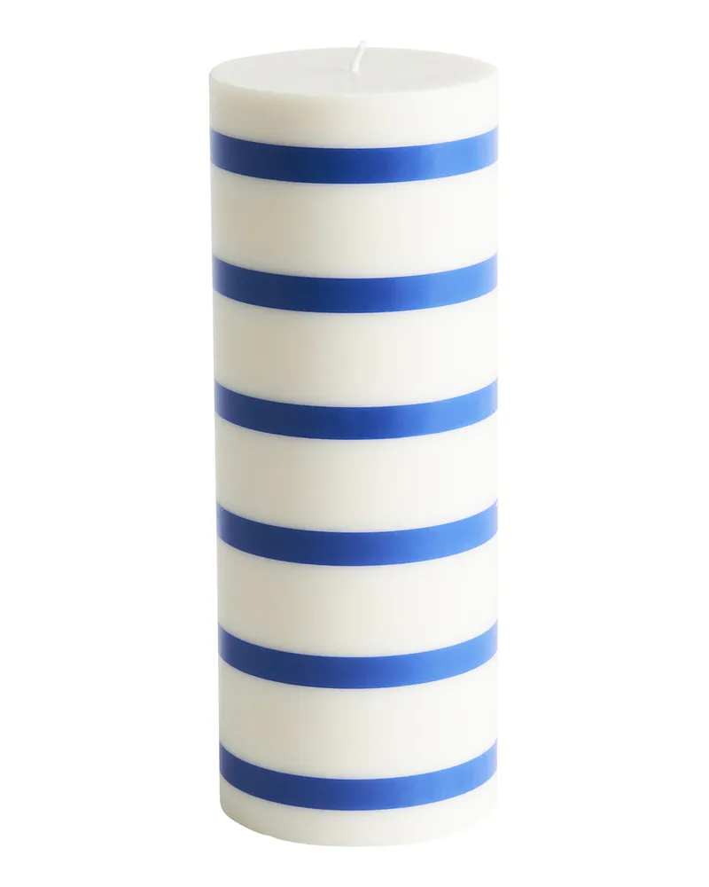 Hay Blockkerze Column - Bunt - Stearin 
