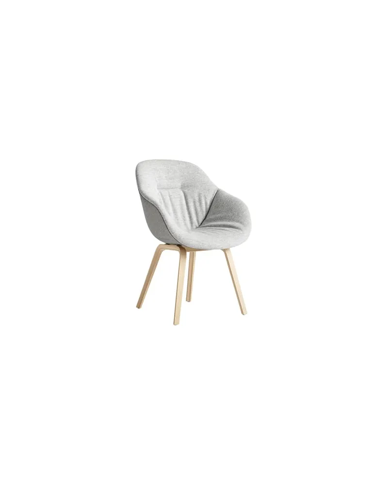 Hay Gepolsterter Sessel About a chair - Holz natur - Eiche, mattlackiert - Designer Hee Welling 