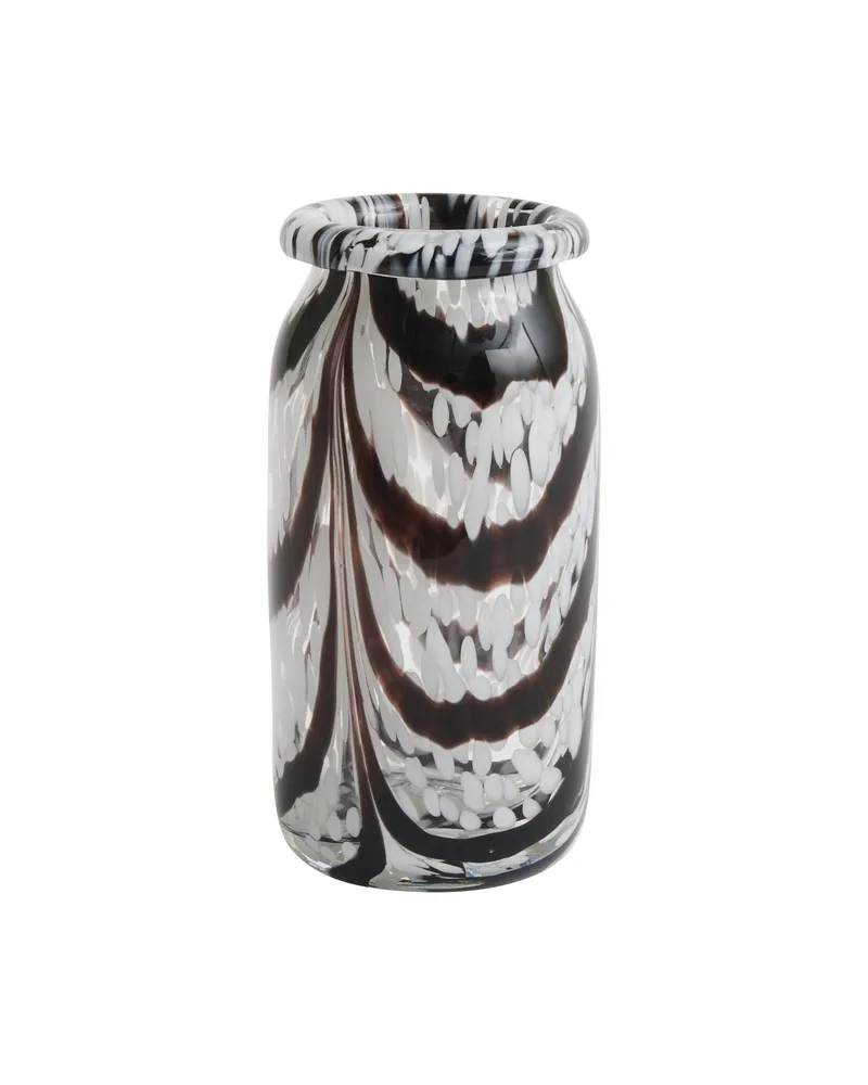Hay Vase Splash - Braun - geblasenes Glas 