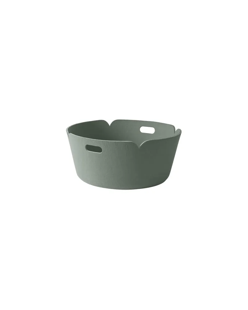 Muuto Korb Restore - Grün - Filz, recycelt - Designer Mika Tolvanen 