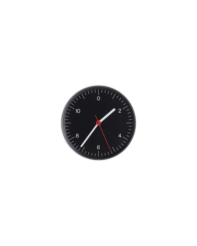 Hay Wanduhr Horloge murale - Schwarz - ABS - Designer Jasper Morrison 