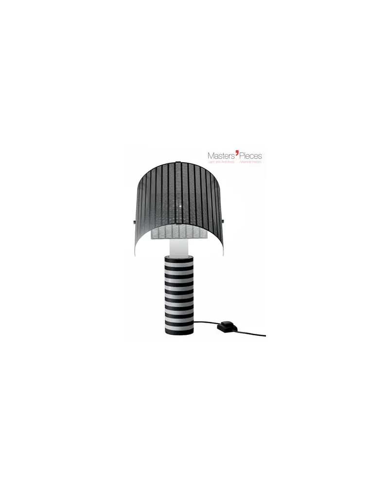 Artemide Tischleuchte Masters' Pieces - Schwarz - Metall - Designer Mario Botta 