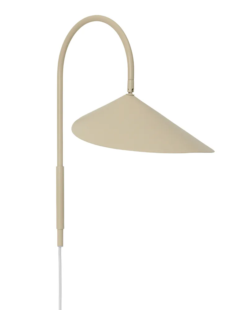ferm LIVING Drehbare Wandleuchte Arum - Gold - Eisen 