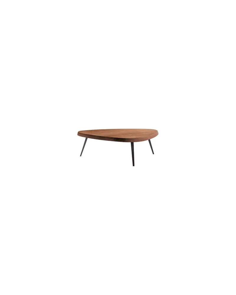 Cassina Couchtisch i Maestri - Holz natur - bemaltes Metall - Designer Charlotte Perriand 