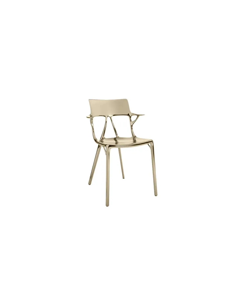 Kartell Sessel A. I - Metall - Recyceltes thermoplast. Technopolymer - Designer Philippe Starck 