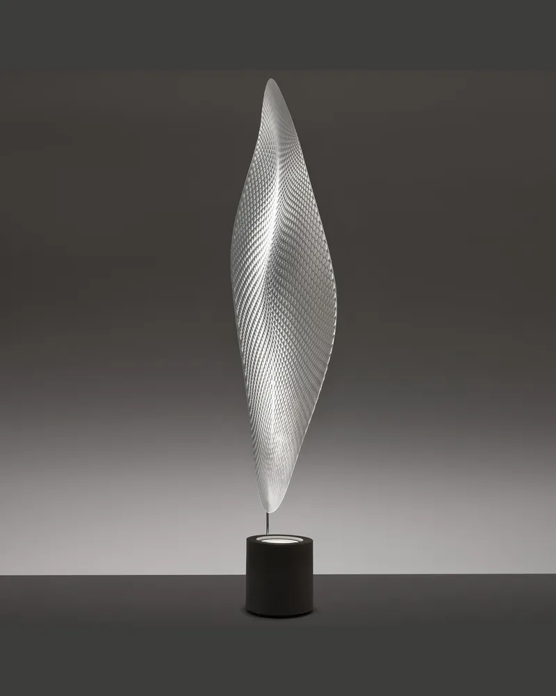 Artemide Stehleuchte Cosmic - Transparent - Methacrylate - Designer Ross Lovegrove 