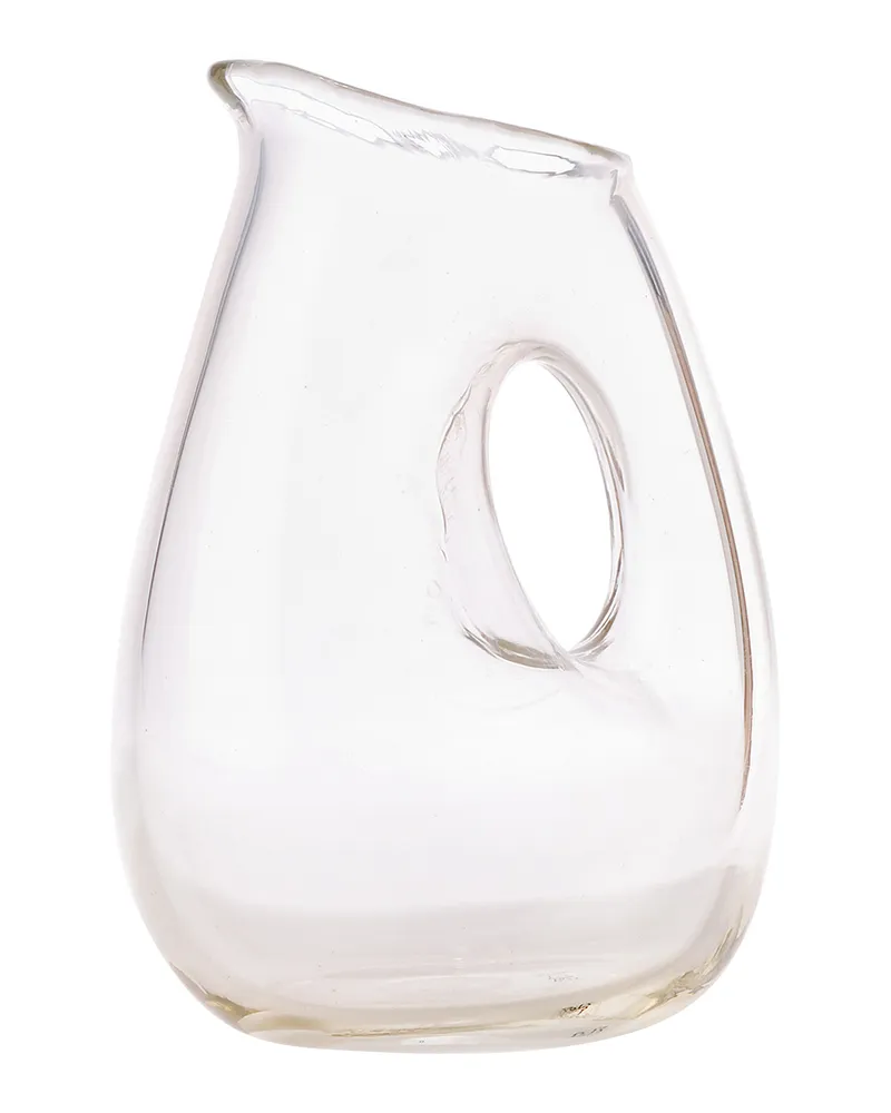 POLSPOTTEN Karaffe Jug - Grün - mundgeblasenes Glas - Designer Pols Potten Studio 