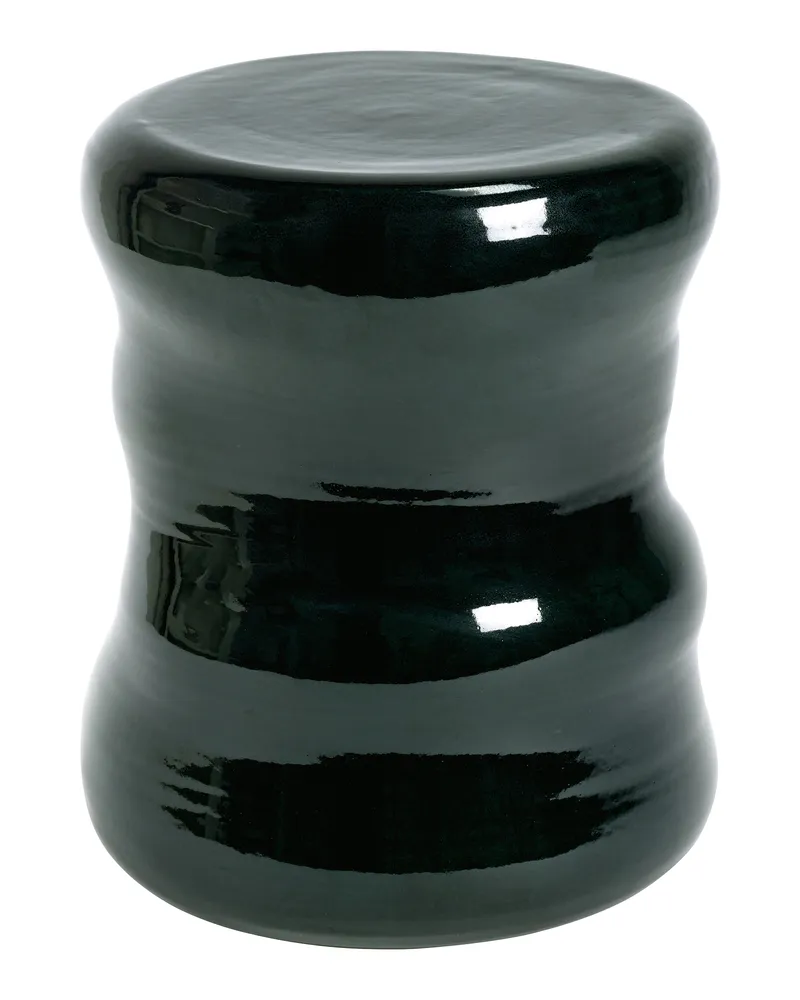 Serax Hocker Pawn - Grün - emailliertes Terrakotta - Designer Marie Michielssen 