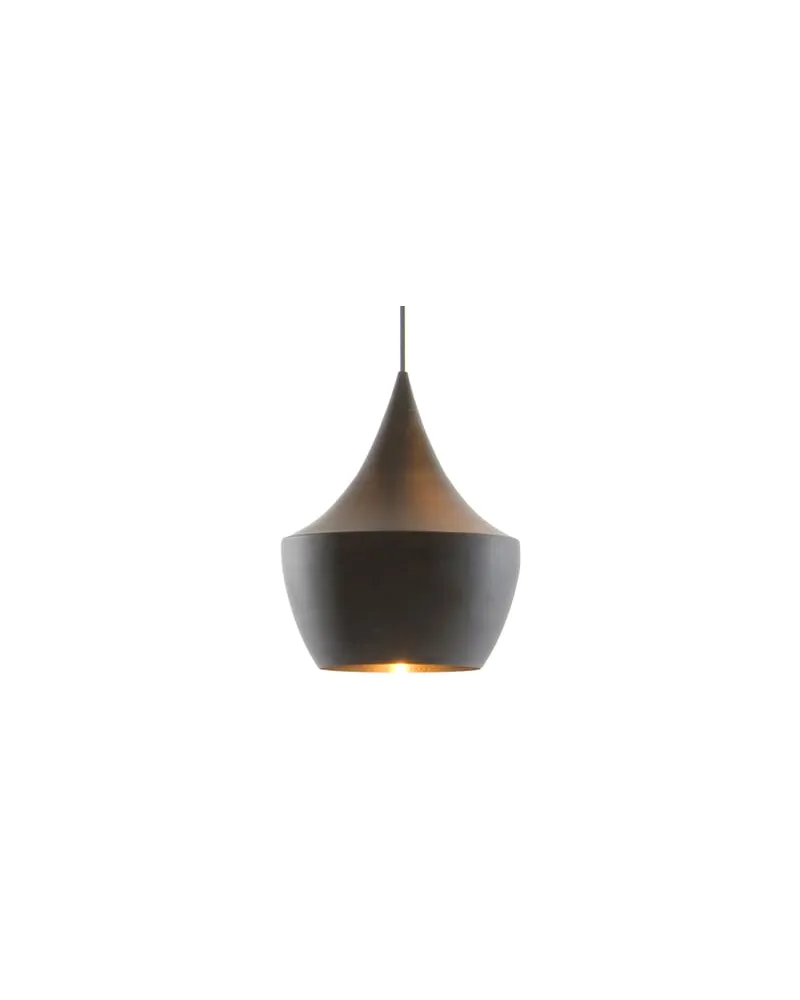 Tom Dixon Pendelleuchte Beat - Schwarz - Messing - Designer Tom Dixon 