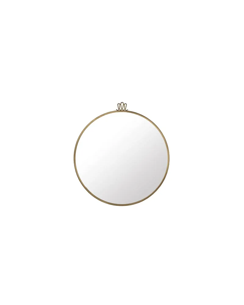 Gubi Wandspiegel Gio Ponti - Metall - Messing - Designer Gio Ponti 