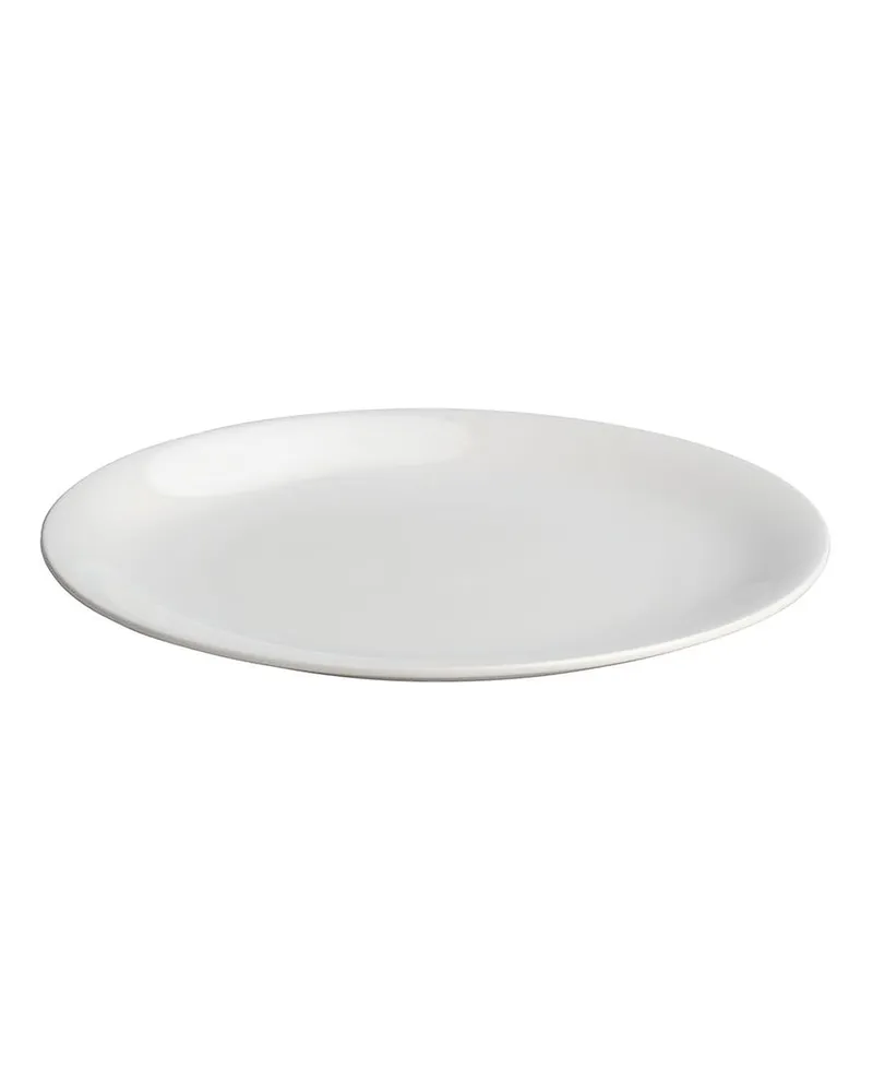 Alessi Teller All-time - Weiß - chinesisches Weich-Porzellan - Designer Guido Venturini 