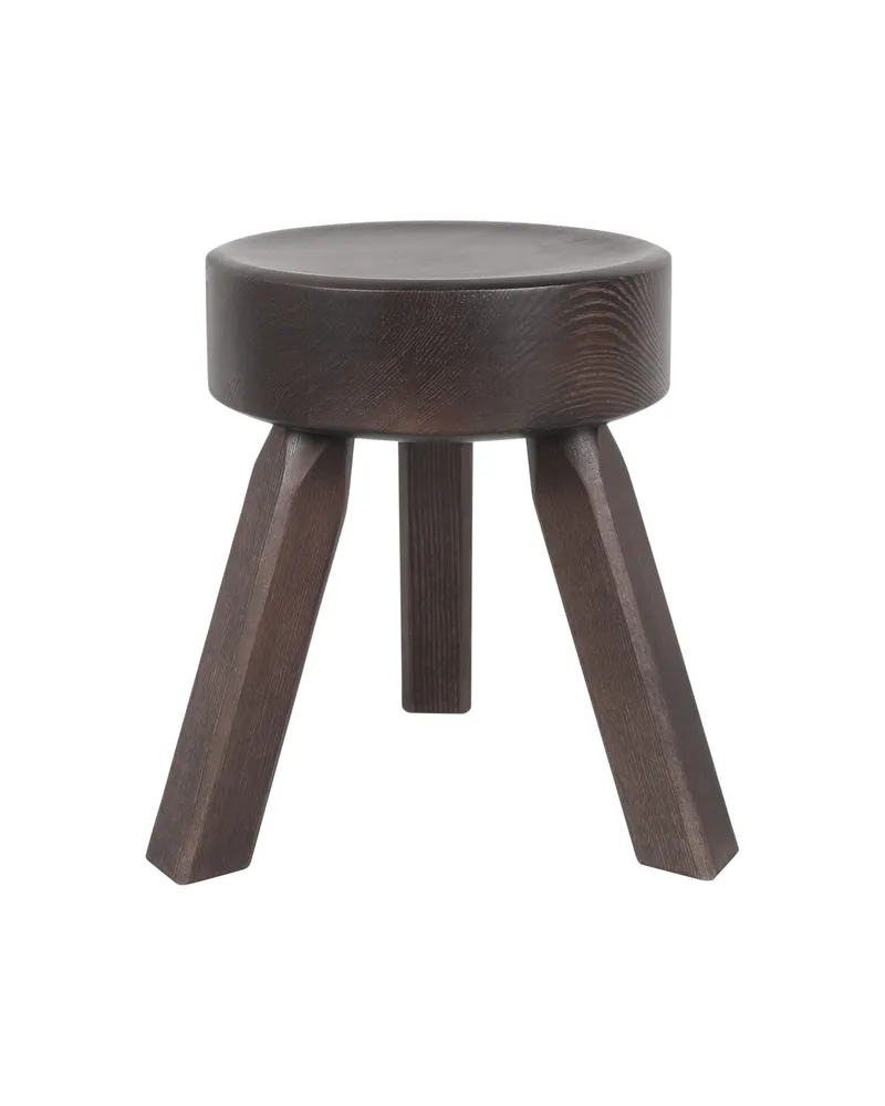FRAMA Hocker AML - Braun - Gebeiztes massives Kiefernholz - Designer Andreas Martin-Löf 