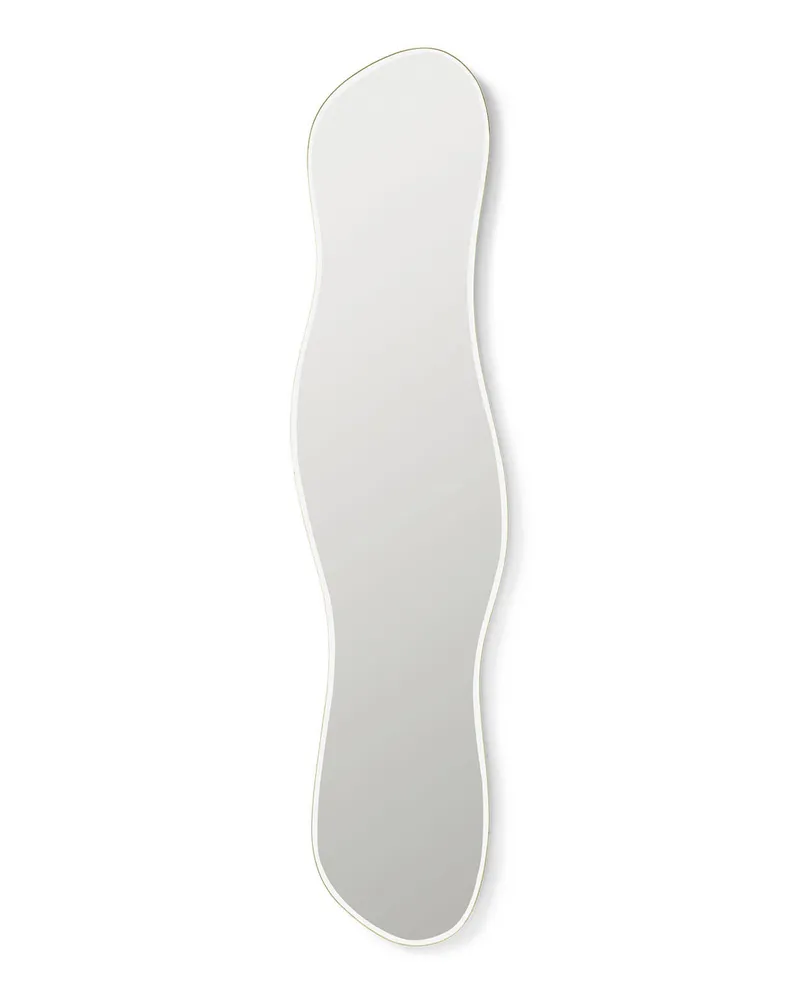 ferm LIVING Wandspiegel Pond - Gold - Messing verzinkt - Designer Trine Andersen 